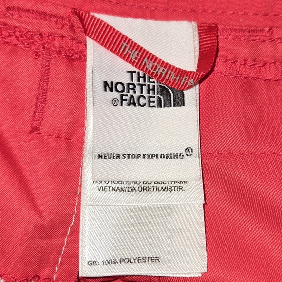 The North Face Board Shorts Red Women's Size 4 - Picture 6 of 7